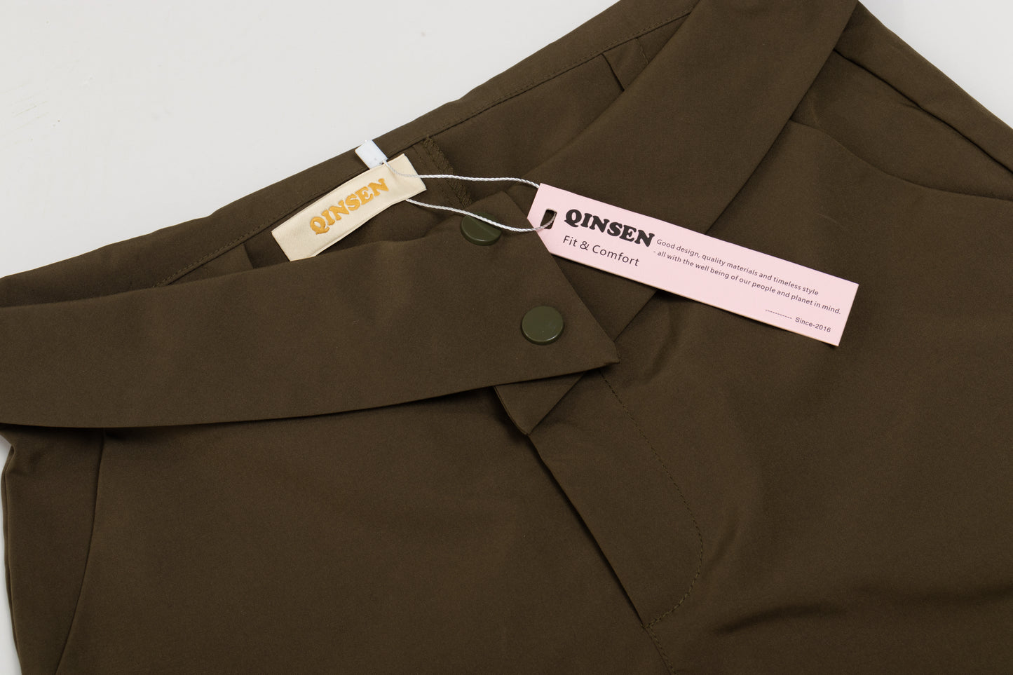 QINSEN Women's Waterproof Pants for Hiking Running Joggers 29" Inseam